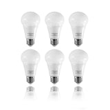 LED A19 Bulb | E26 Base | 15 Watt | 1600 Lumens | 5000K | UL Listed | Pack of 6 | 2 Year Warranty - Nothing But LEDs