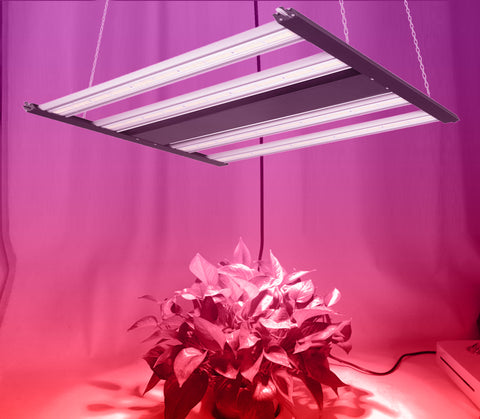LED Grow Light | 720 Watt | 1760μMol/s | Full Spectrum | 120V-277V | 44.4" X 42.8” | ETL Listed | 5 Year Warranty - Nothing But LEDs