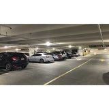 LED Parking Garage Light | 55 Watt | 7501 Lumens | Adjustable CCT 3000K-4000K-5000K | 120-277V | White housing | IP65 | UL & DLC Listed | 5 Year Warranty - Nothing But LEDs