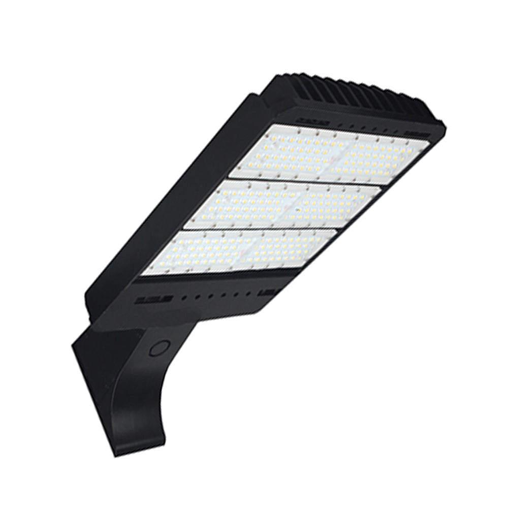 LED Area Light | 300 Watt | 36869 Lumens | 4000K | 100V-277V | Straight Arm | Black Housing | IP65 | UL Listed | 5 Year Warranty - Nothing But LEDs